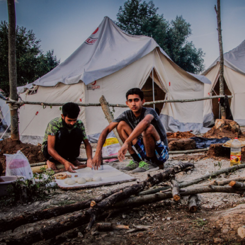 ¿Cómo es vivir en un campo de refugiados de Bosnia?