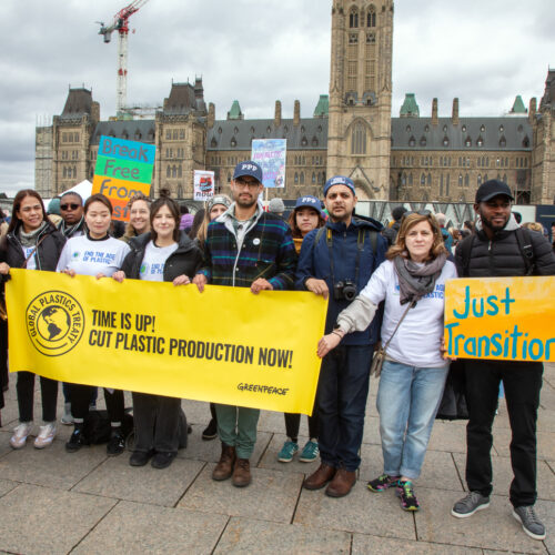 Canadá: se realizó una marcha por el fin de la era plástica