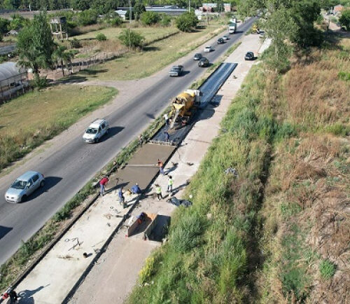 Moreno: avanzan los trabajos en la Ruta Provincial 24