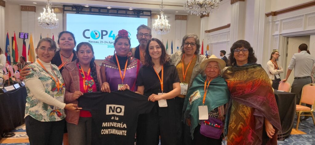 COP4 Bahamas: denuncian criminalización de defensores del agua en Argentina